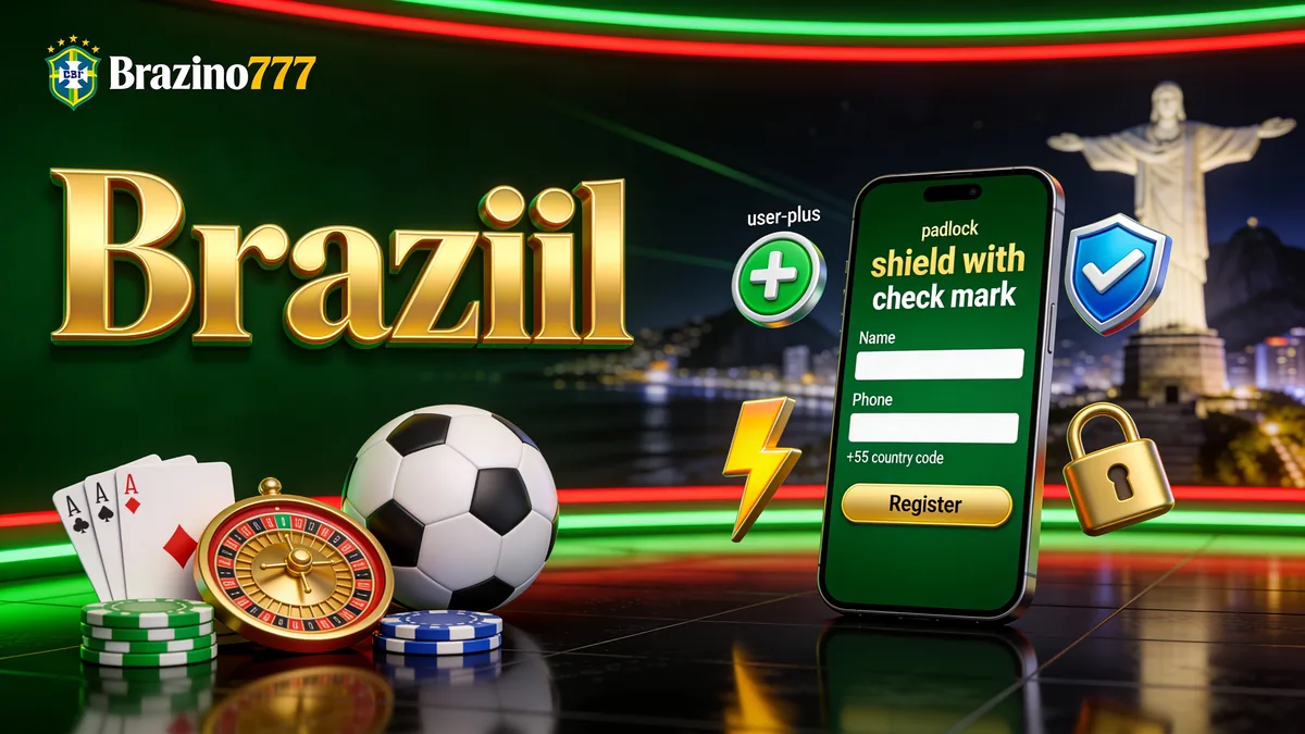 brazino777 in Brazil — Como Criar uma Conta na Brazino777